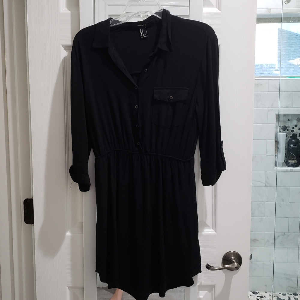 Forever 21 Black Dress Size M